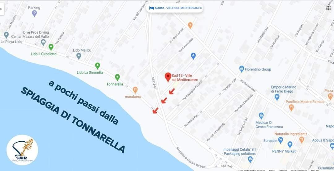 Sud12 - Case Vacanze Sul Mediterraneo Mazara del Vallo Zewnętrze zdjęcie